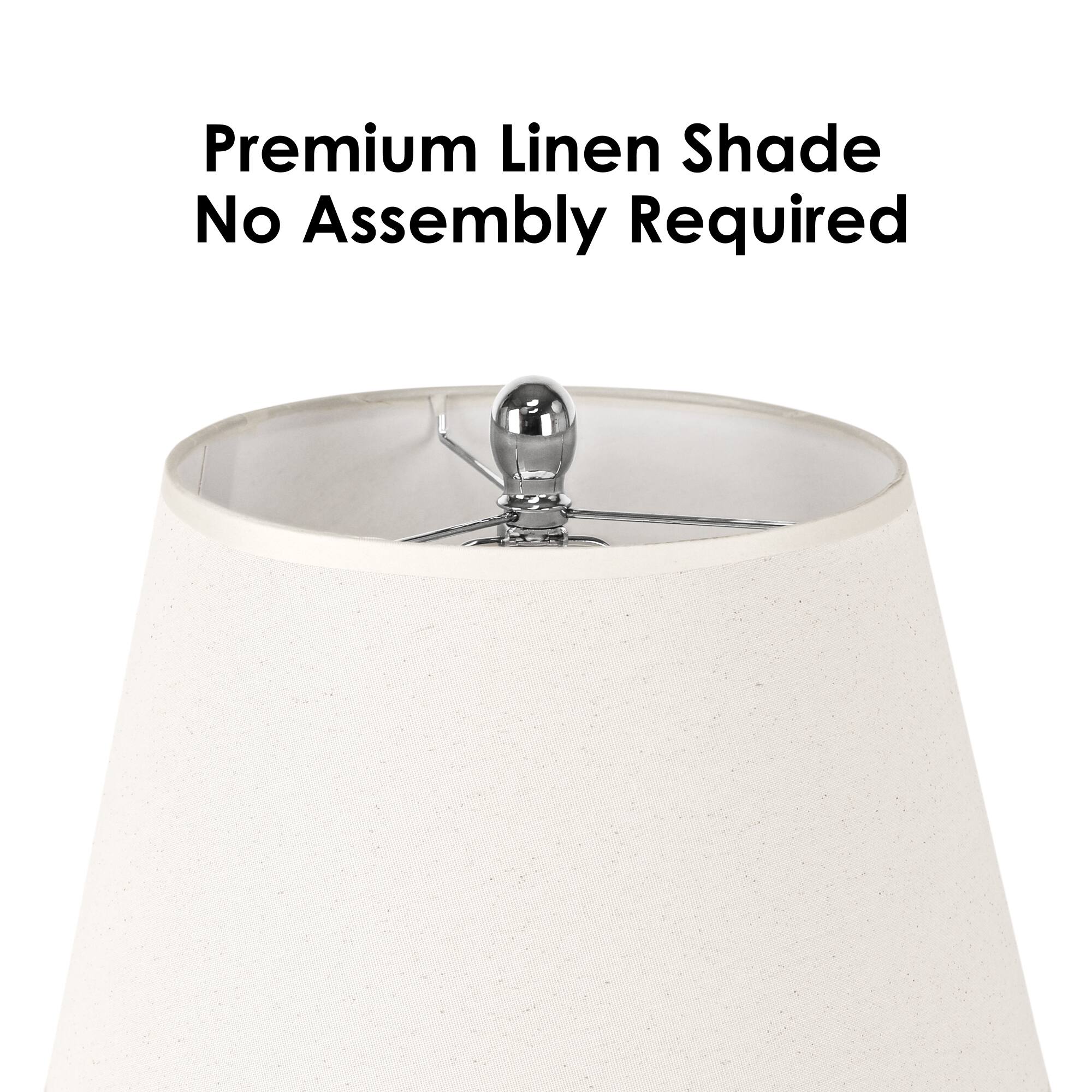Premium Linen Shade  
No Assembly Required