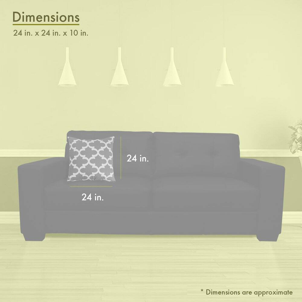 Dimensions  
24 in. x 24 in. x 10 in.  

24 in.  
24 in.  

*Dimensions are approximate