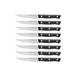 Henckels - Dynamic 8-pc Steak Knife Set - Black