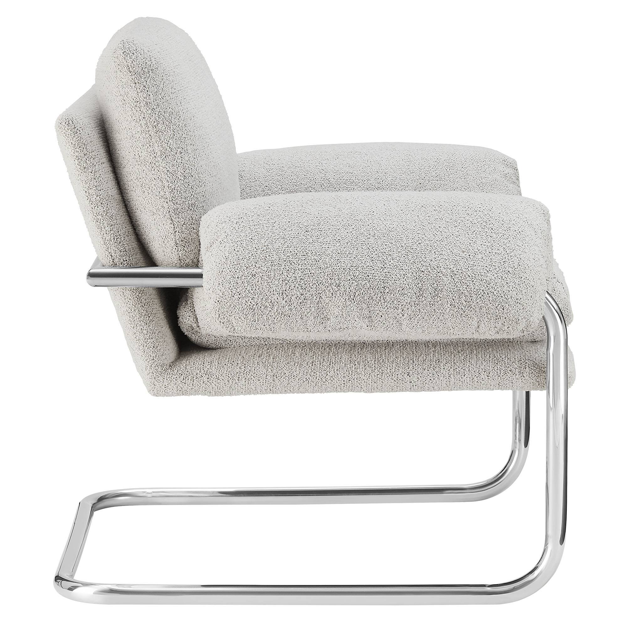 Alt View 2. Modway - Ansel Accent Chair - Newsprint.