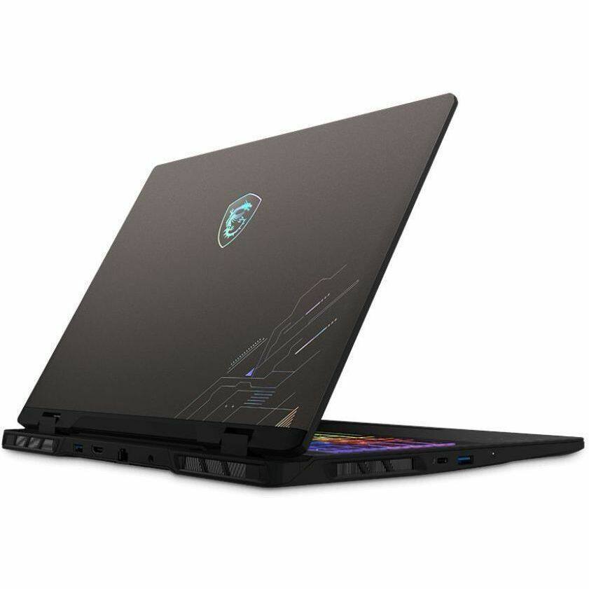 Alt View 2. MSI - MSI Crosshair 16 HX AI D2XWFKG-210US 16" Gaming Notebook - QHD+ - 240 Hz - Intel Core Ultra 7 255HX - 32 GB - 1 TB SSD - Cosmos Gray.