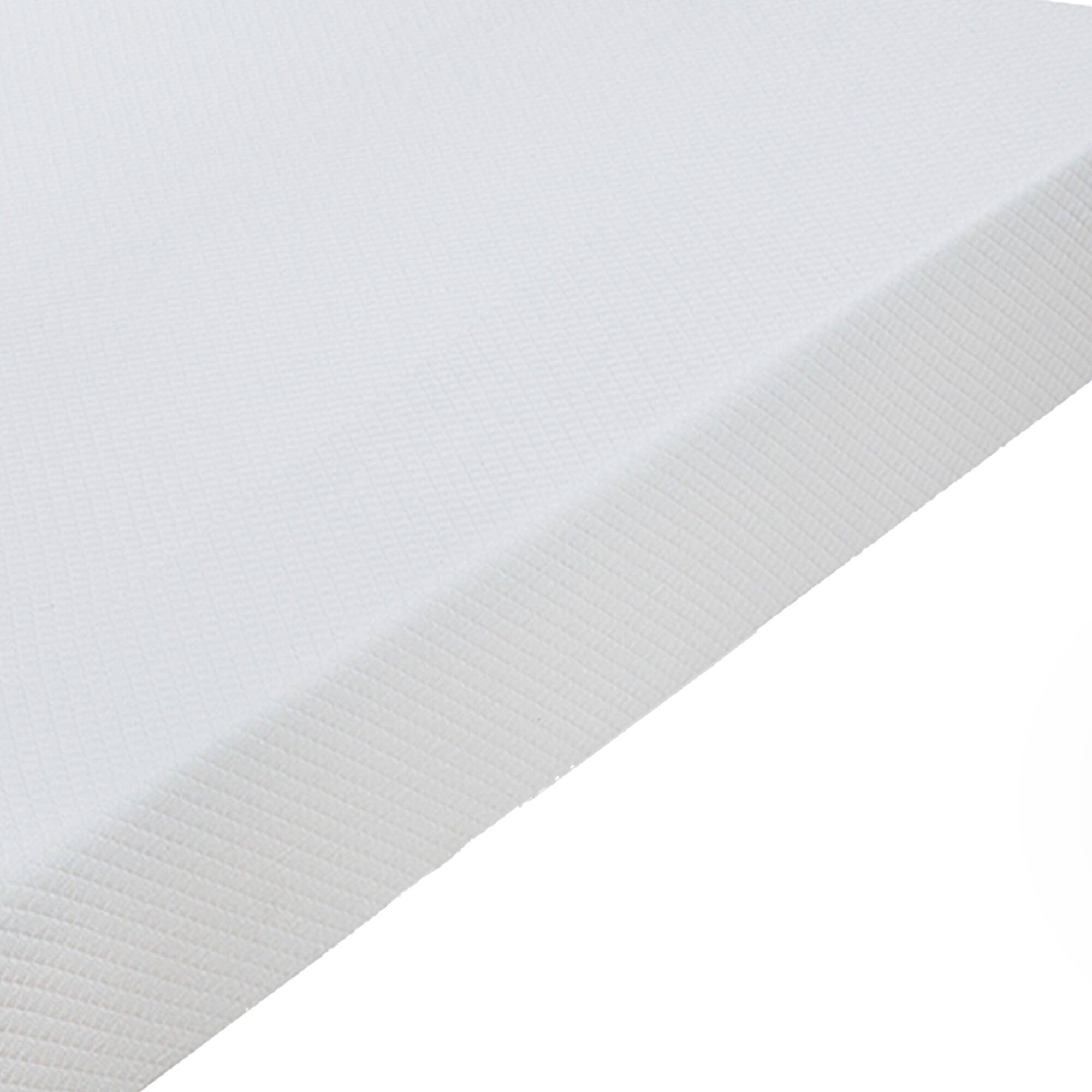 Alt View 1. Vaczon - 8 Inch Full Memory Foam Mattress, Cotton Scrim Fabric Cover, Roll-In-Box, Medium Firm Comfort for Cool Sleep - White.