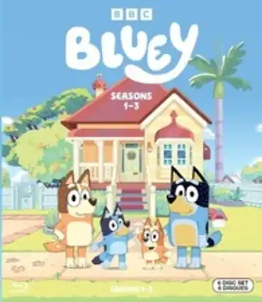 Front. Bluey: Seasons 1-3 - BLU-RAY.