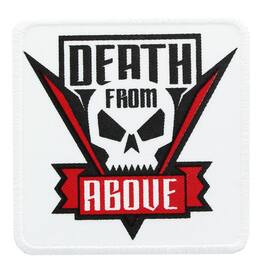 Nerd Block - Starship Troopers Death From Above Embroided Patch - Red