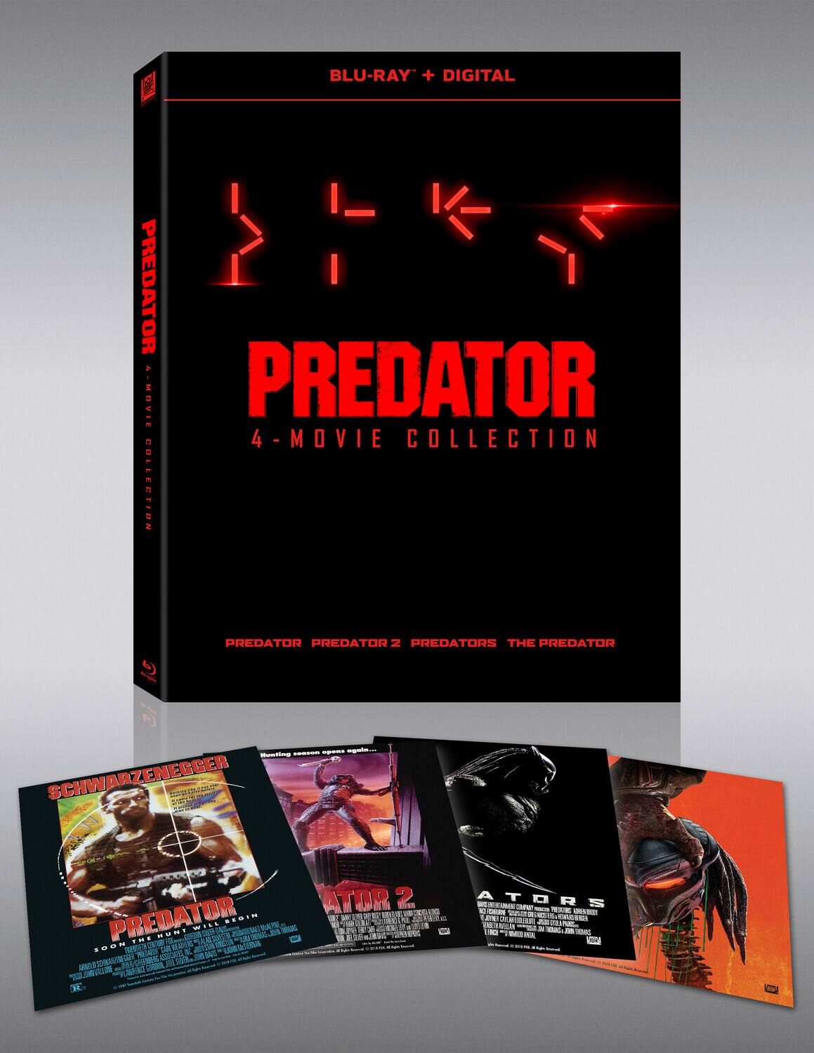 Predator: 4-Movie Collection - BLU-RAY