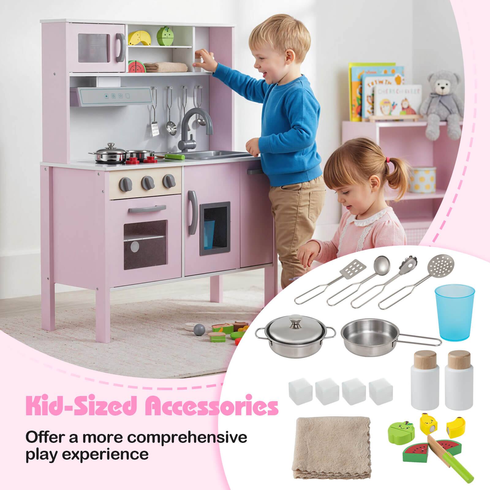 Kid-Sized Accessories  
Offer a more comprehensive play experience