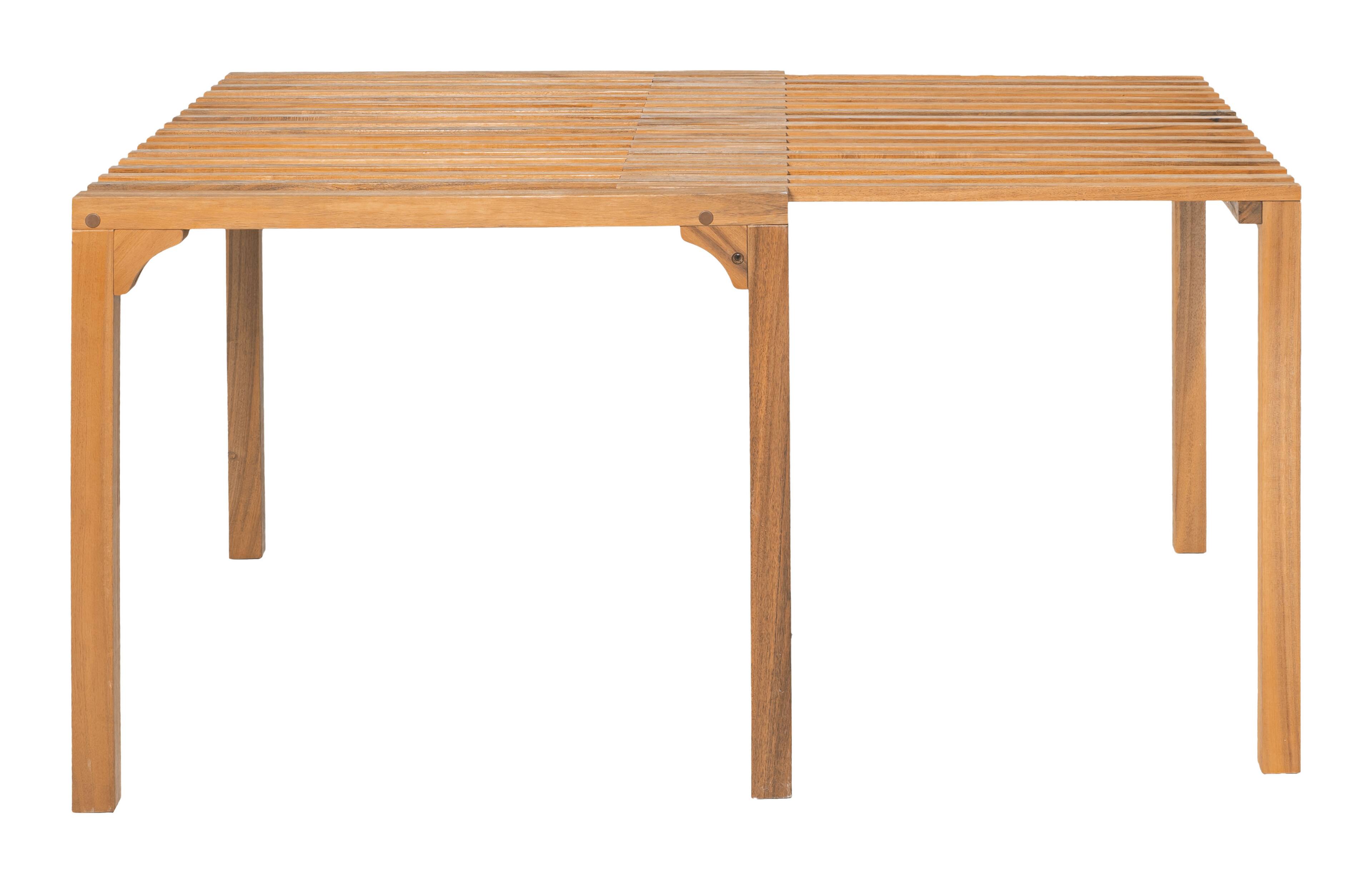 Alt View 1. Hivvago - Riviera Extendable Dining Table Natural - Natural.
