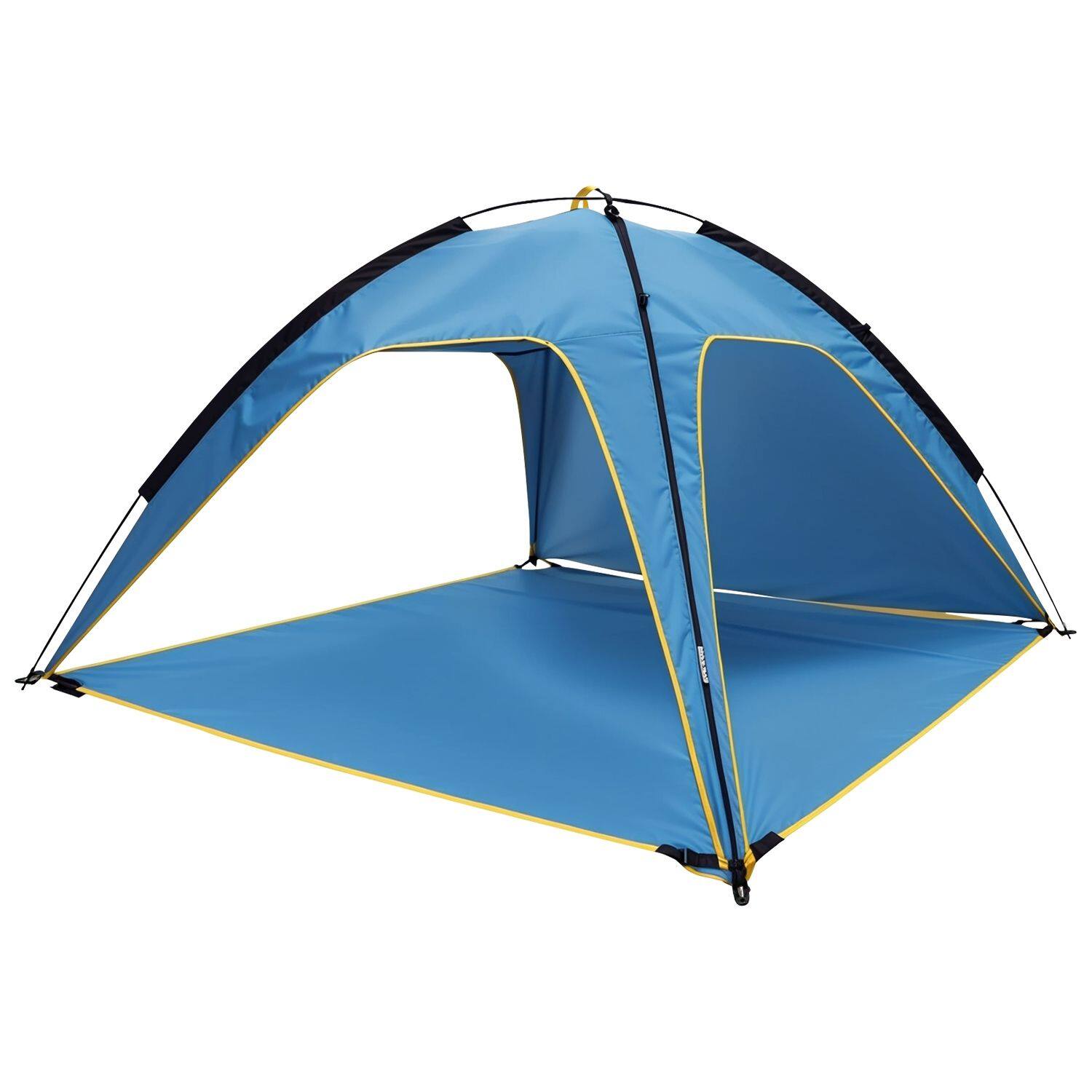 Alt View 10. Loheer - Loheer Beach Tent Waterproof Canopy 4-6 Person Easy Setup UPF 50+ - Blue.