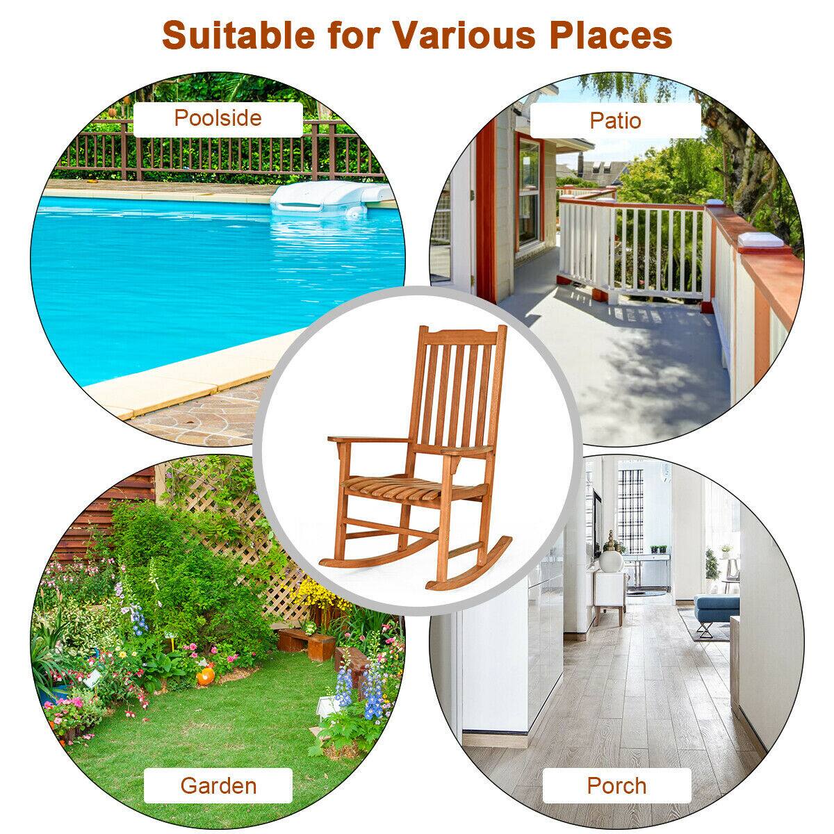 Suitable for Various Places

Poolside
Patio
Garden
Porch