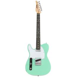 Lyxpro - 39” Electric Guitar TL Series, Solid Body Guitar W/3-Way Switch & Tone Controls - Green