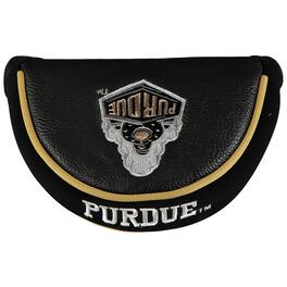 Team Golf - Purdue Boilermakers Golf Mallet Putter Cover - Multicolor