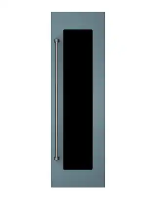 Front. Viking - 24"W. Integrated Wine Cooler Door Panel for Viking Model FDWCIC7240R - November Sky Right Hinge - November Sky.