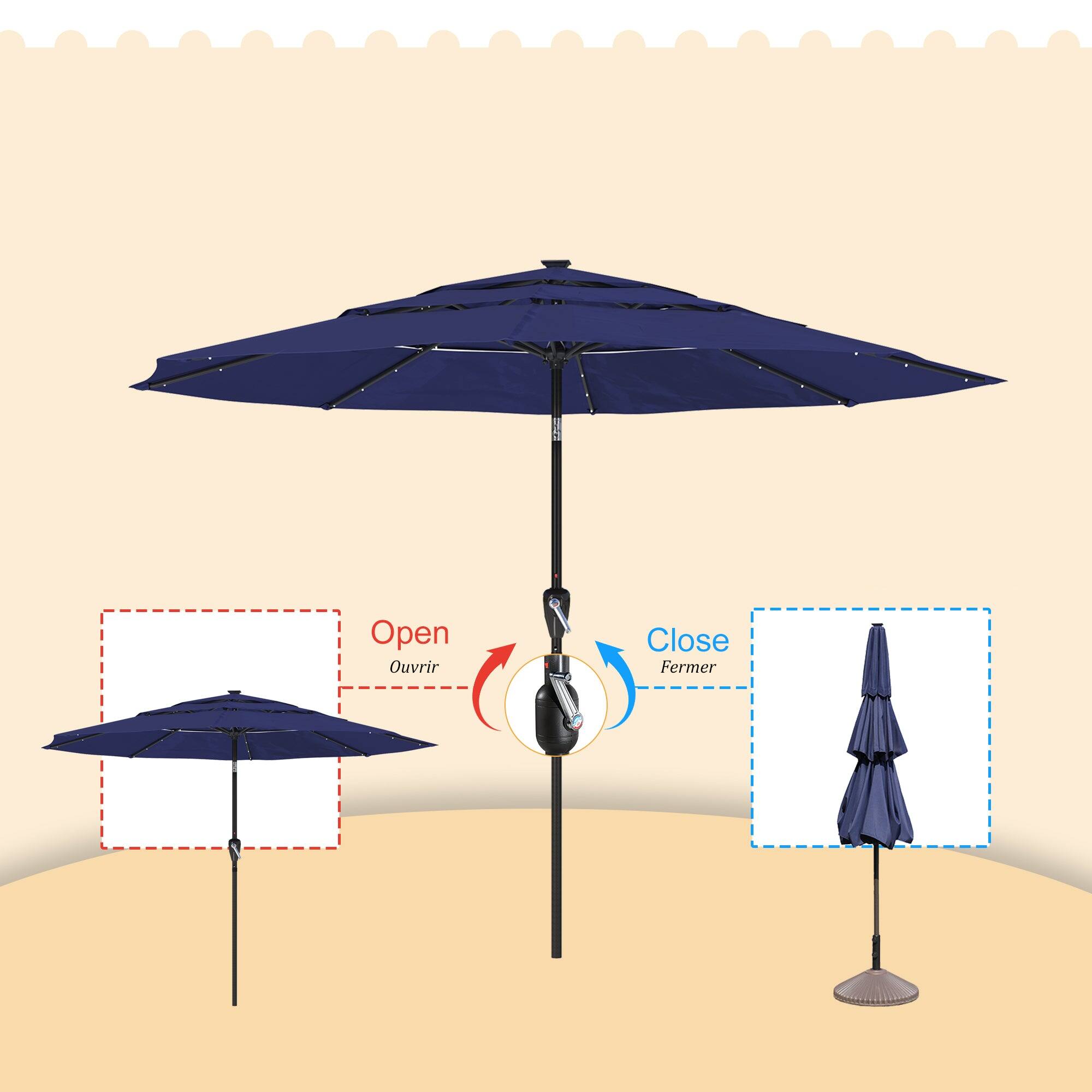 Open Ouvrir  
Close Fermer