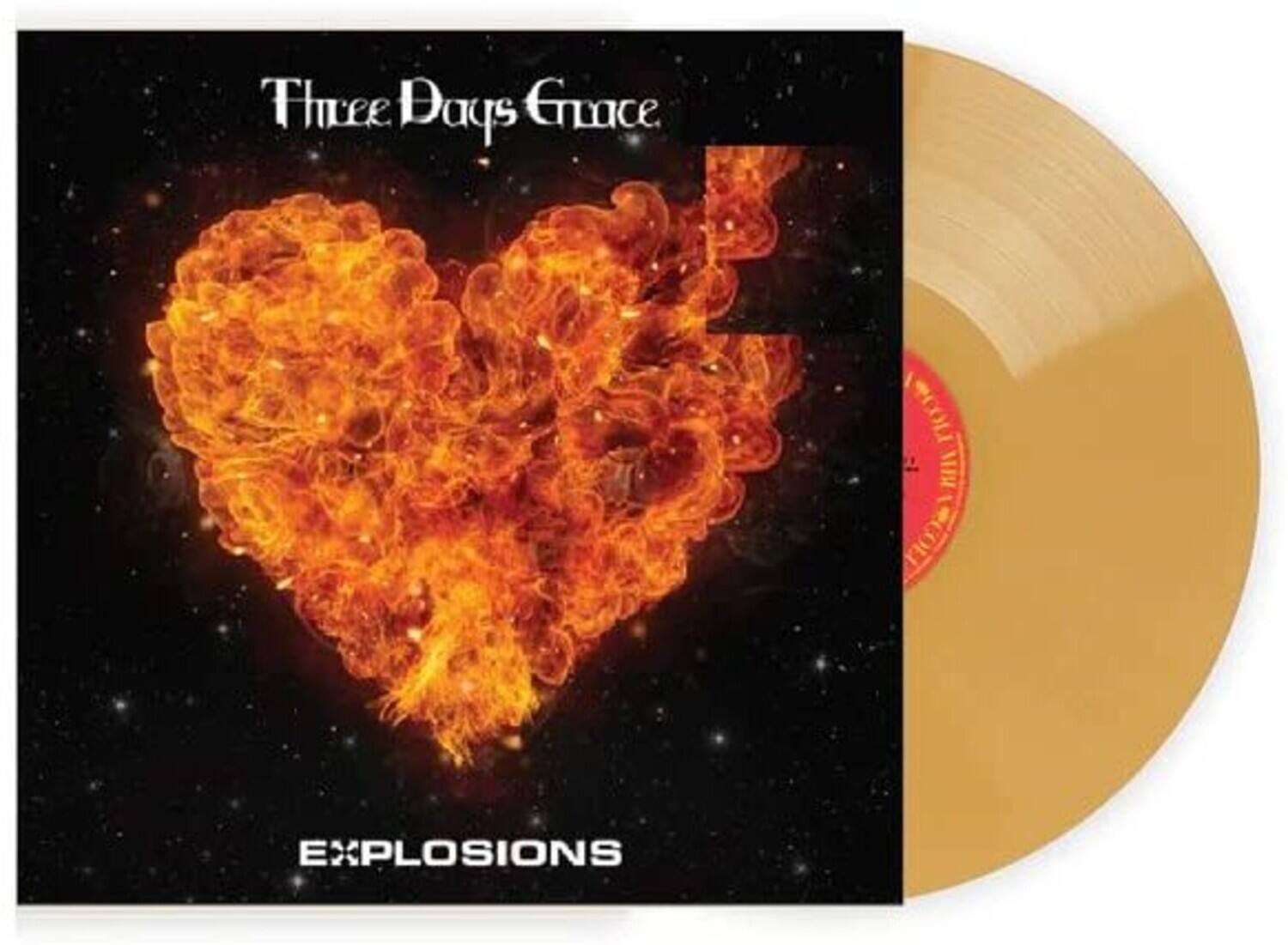 Three Days Grace - Explosions (Gold Vinyl)   - VINYL LP