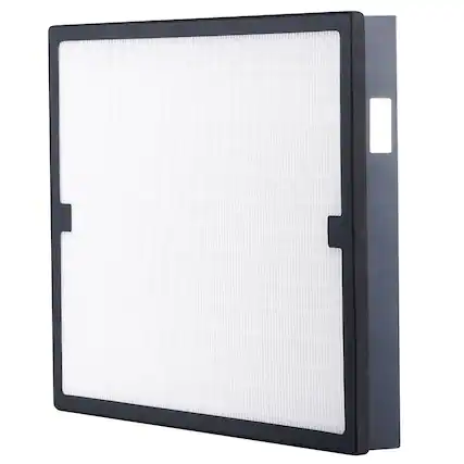 Front. VEVOR - HEPA Air Filter, 16 x 19 inch Air Filter Replacement, High-efficient Stage 3 Filters Compatible with VEVOR Scrubber - White.