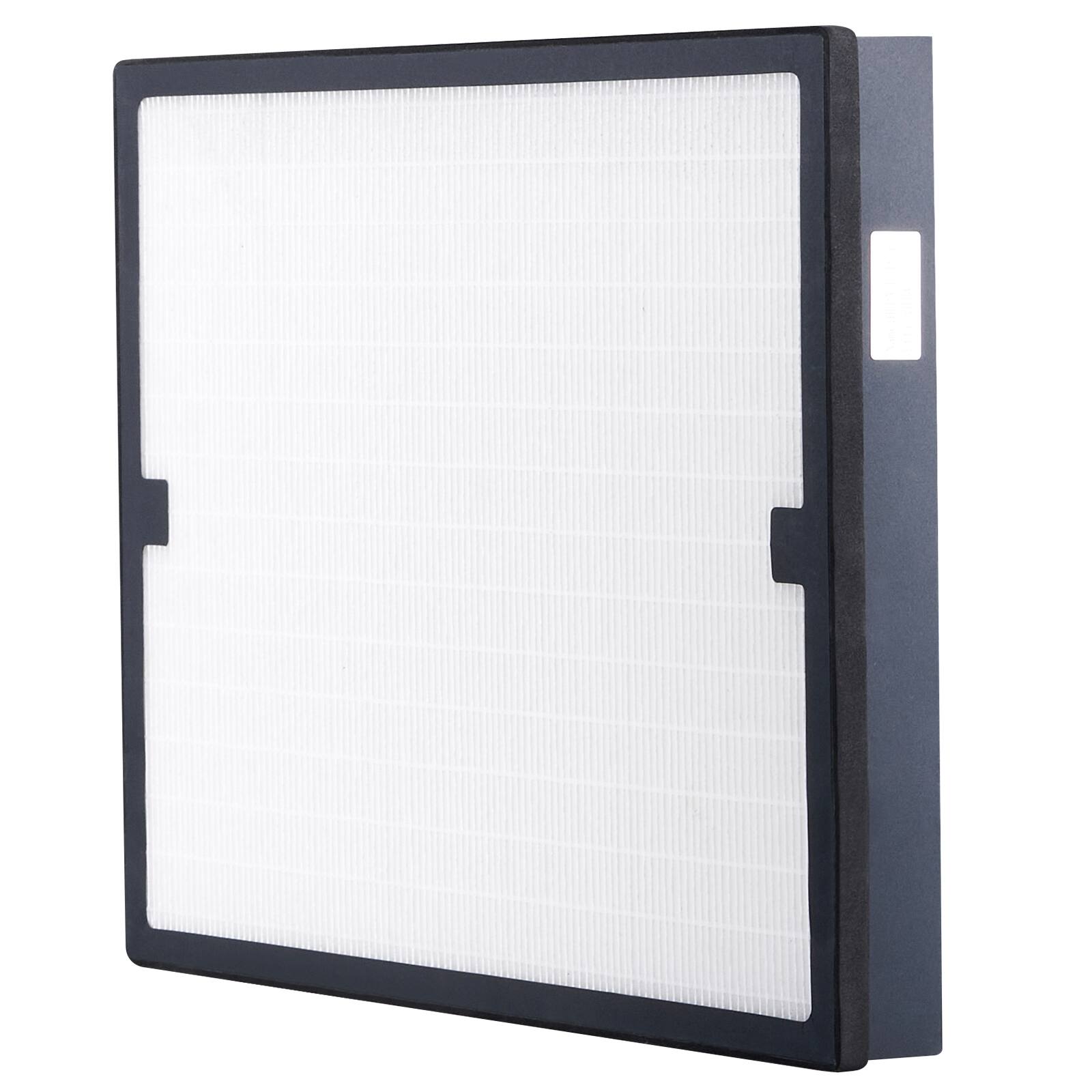 Front. VEVOR - HEPA Air Filter, 16 x 19 inch Air Filter Replacement, High-efficient Stage 3 Filters Compatible with VEVOR Scrubber - White.