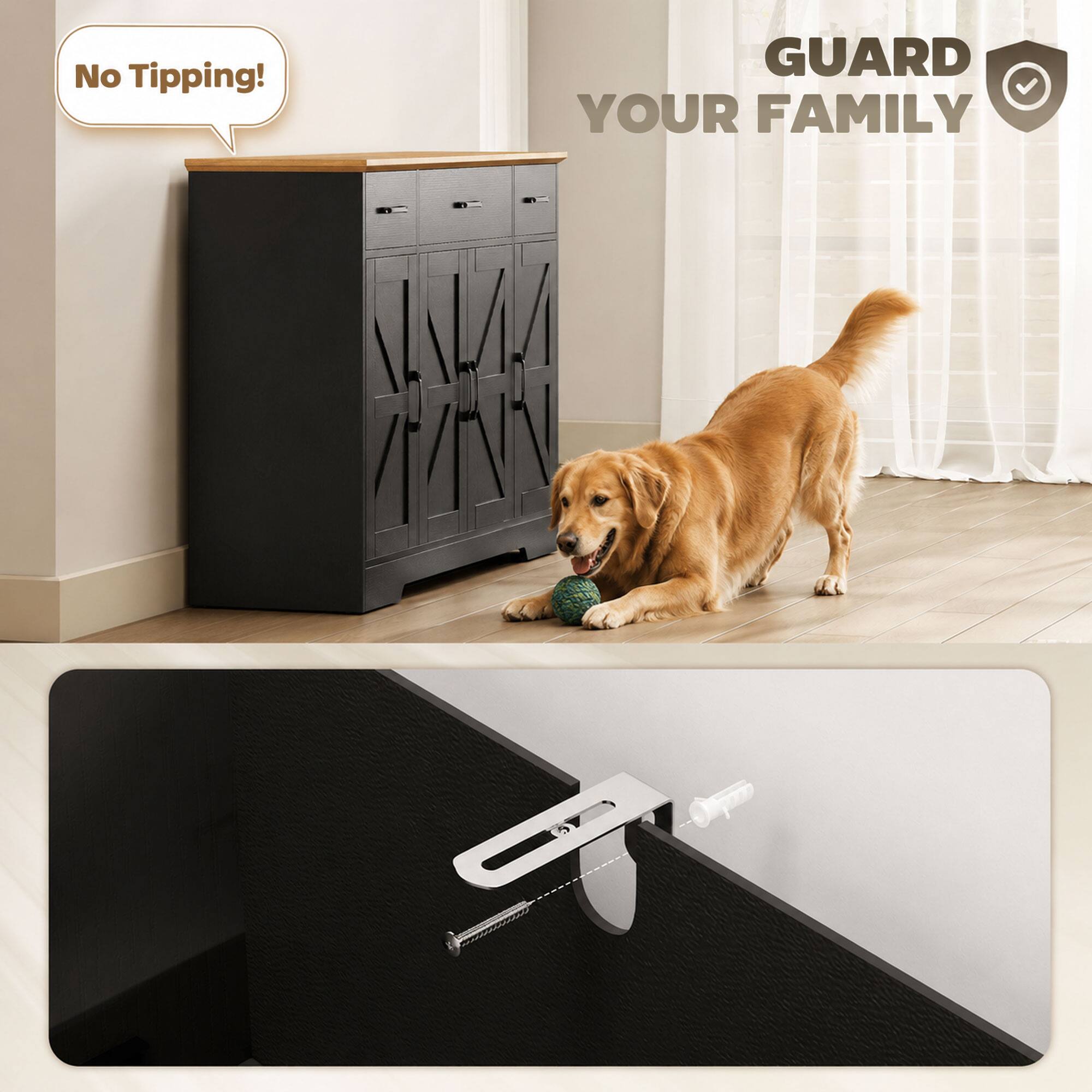 No Tipping!  
GUARD YOUR FAMILY