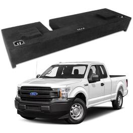 NVX - 2009-2018 Ford F-150 Extended Cab - Custom-Fit Empty Dual 12" Sealed Subwoofer Enclosure - Black