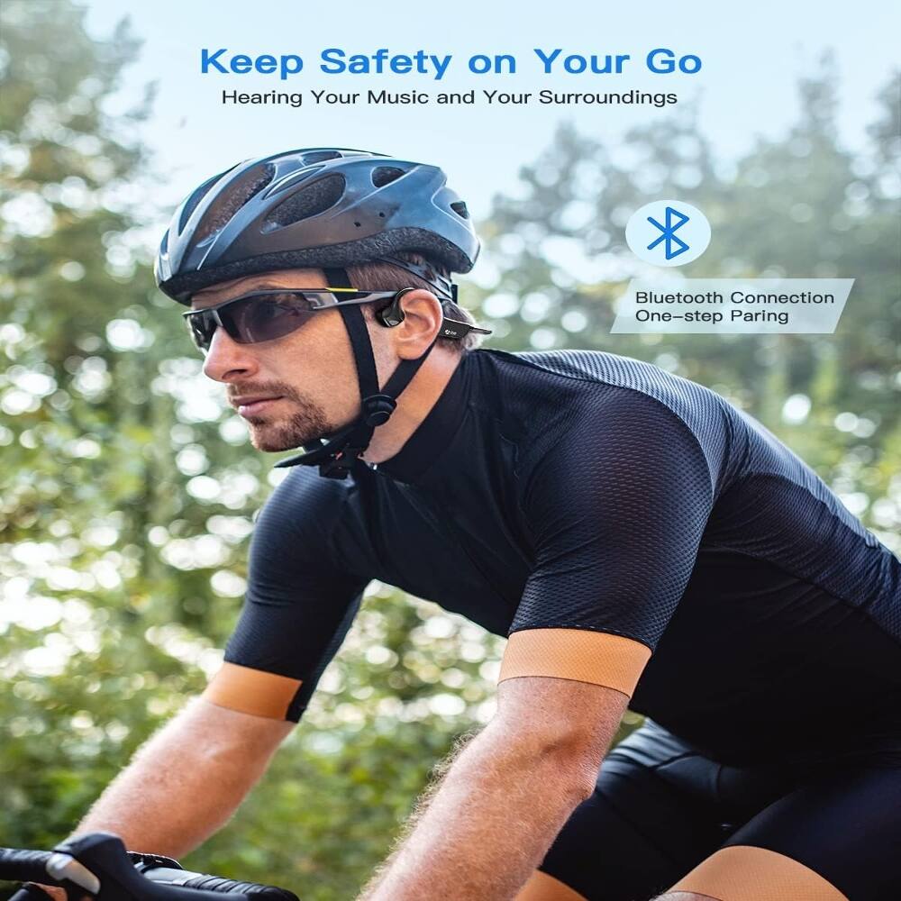 Keep Safety on Your Go  
Hearing Your Music and Your Surroundings  

Bluetooth Connection  
One-step Pairing