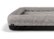 Angle. Bedgear - Performance Dog Bed - M/L - Gray.