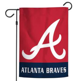 WinCraft - Atlanta Braves 12" x 18" Applique Garden Flag - Multicolor