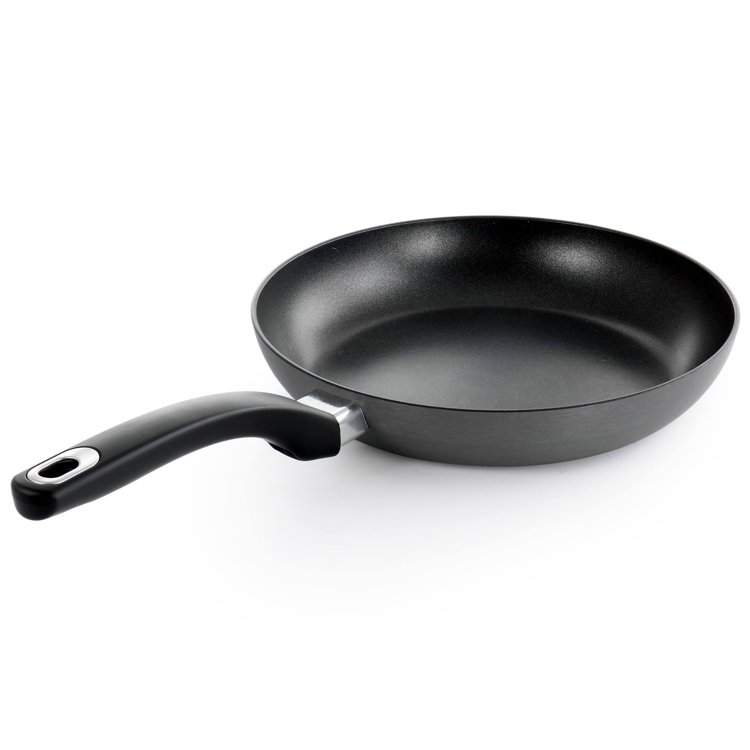 Alt View 1. Martha Stewart - Martha Stewart Everyday Doylestown 12 Inch Nonstick Aluminum Frying Pan in Black - Black.