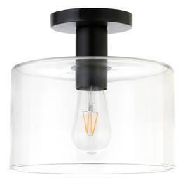 Camden&Wells - Henri Semi Flush Mount Light - Matte Black