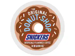 Green Mountain Coffee - The Original Donut Shop Snickers Coffee, Keurig Single Serve K-Cup Pods, Flavored Coffee, 24 Count /Box