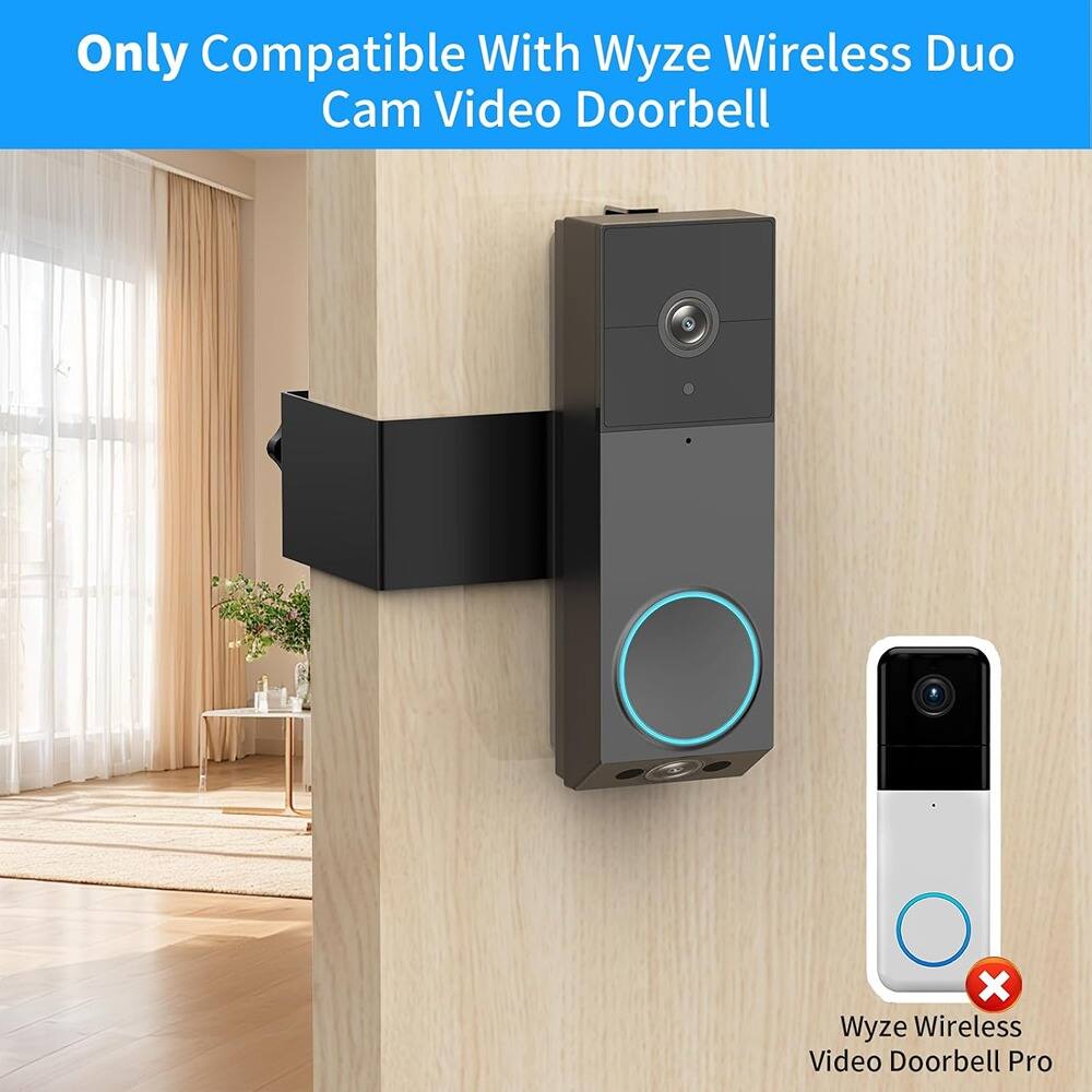 Only Compatible With Wyze Wireless Duo Cam Video Doorbell

Wyze Wireless Video Doorbell Pro