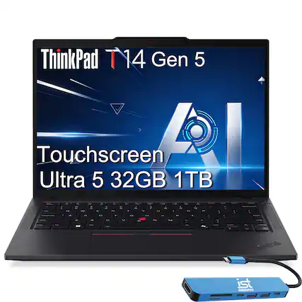 ThinkPad T14 Gen 5 Touchscreen Ultra 5 32GB 1TB
ist Computers