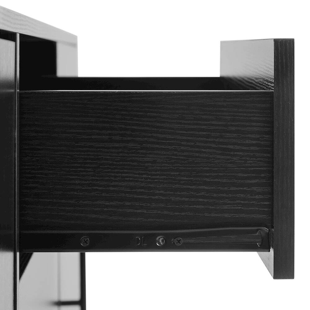 Alt View 7. Crosley Furniture - Lucas Sideboard - Black.