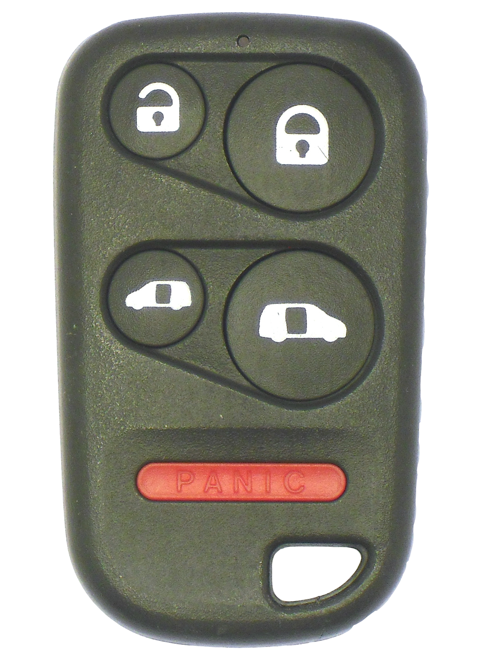 Front. Car Keys Express - Honda Odyssey Keyless Entry Remote - 5 Buttons (Lock, Unlock, Dual Sliding Doors, and Panic) - Black.