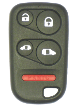 Car Keys Express - Honda Odyssey Keyless Entry Remote - 5 Buttons (Lock, Unlock, Dual Sliding Doors, and Panic) - Black