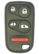 Front. Car Keys Express - Honda Odyssey Keyless Entry Remote - 5 Buttons (Lock, Unlock, Dual Sliding Doors, and Panic) - Black.