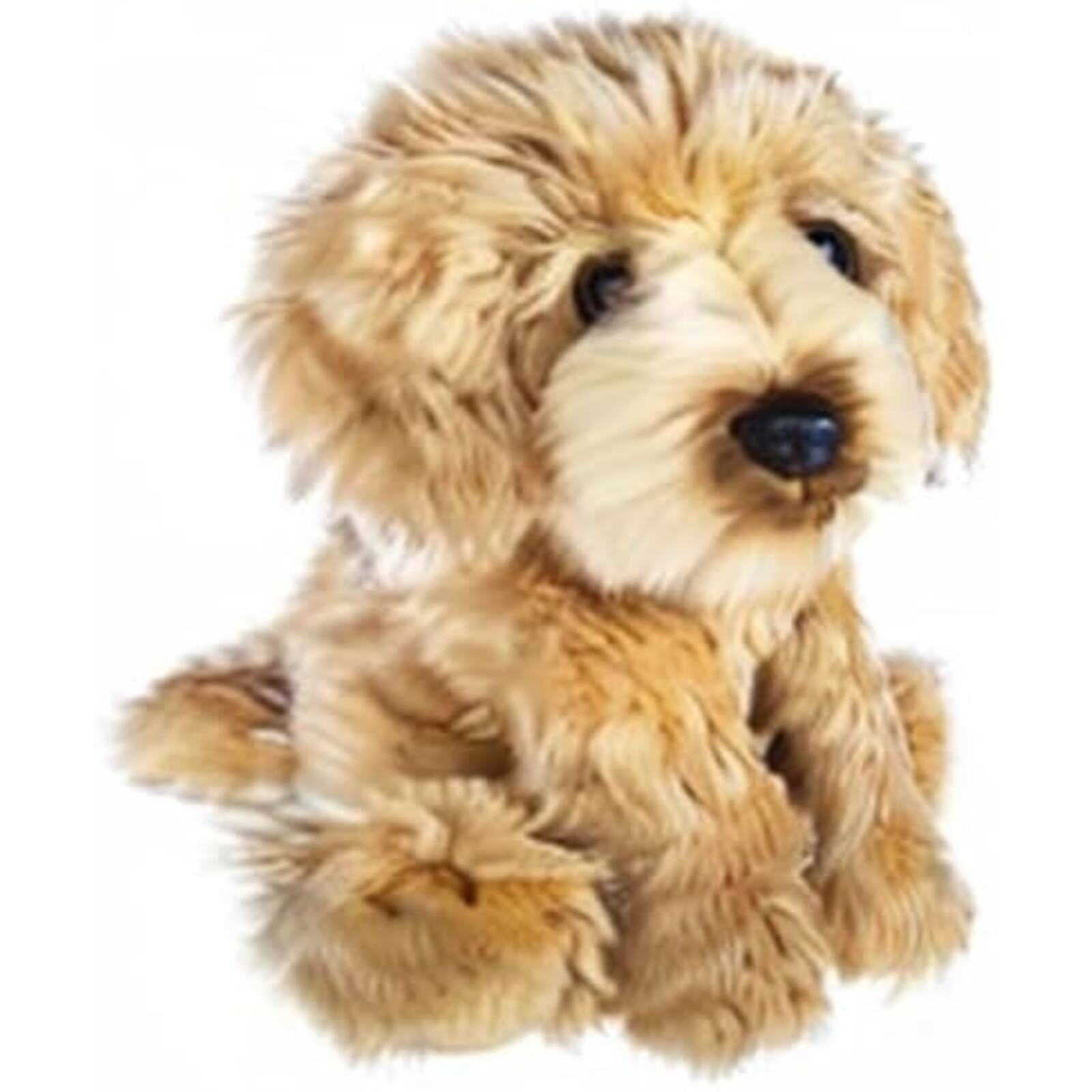 Angle. Ganz - Ganz The Heritage Collection Golden Labradoodle Plush 12 Inch Stuffed Animal.