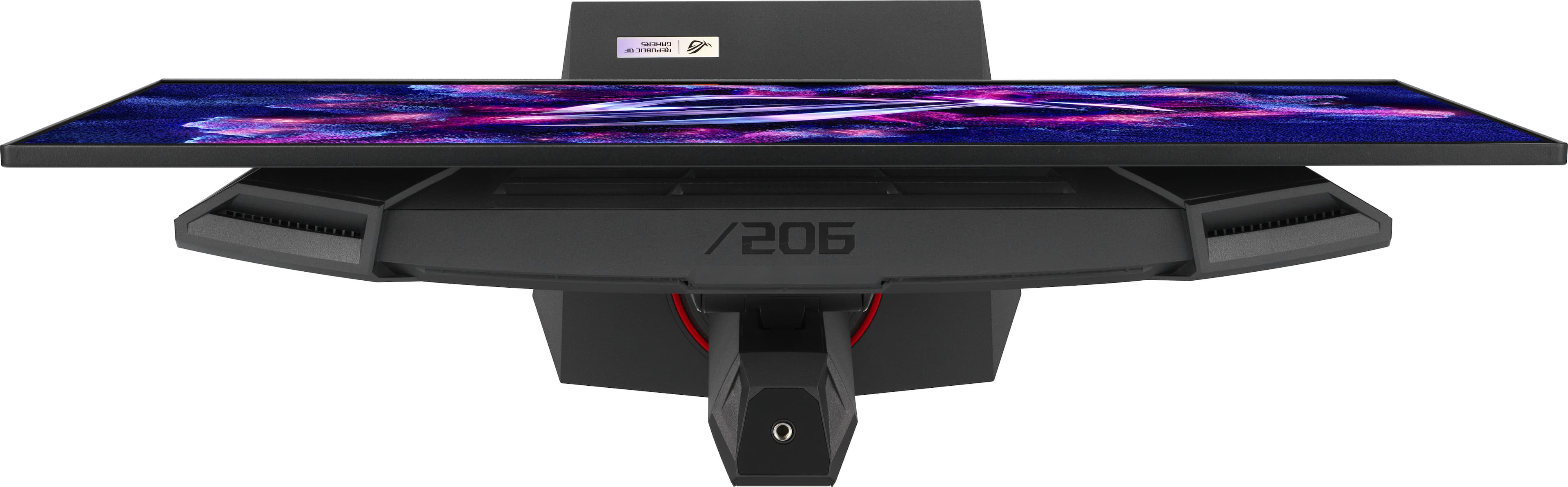 Alt View 9. ASUS - ROG Strix 27" 4K OLED 240Hz 0.03ms Gaming Monitor with FreeSync Premium Pro and HDR (DisplayPort, HDMI) - Black.