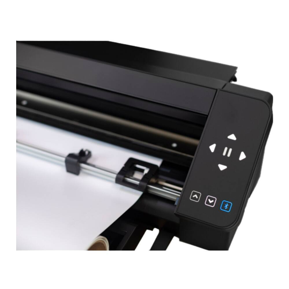 Back. Silhouette - Silhouette Cameo Pro MK II Black Cutting Machine with 24 Inch Cutting Width - Black.