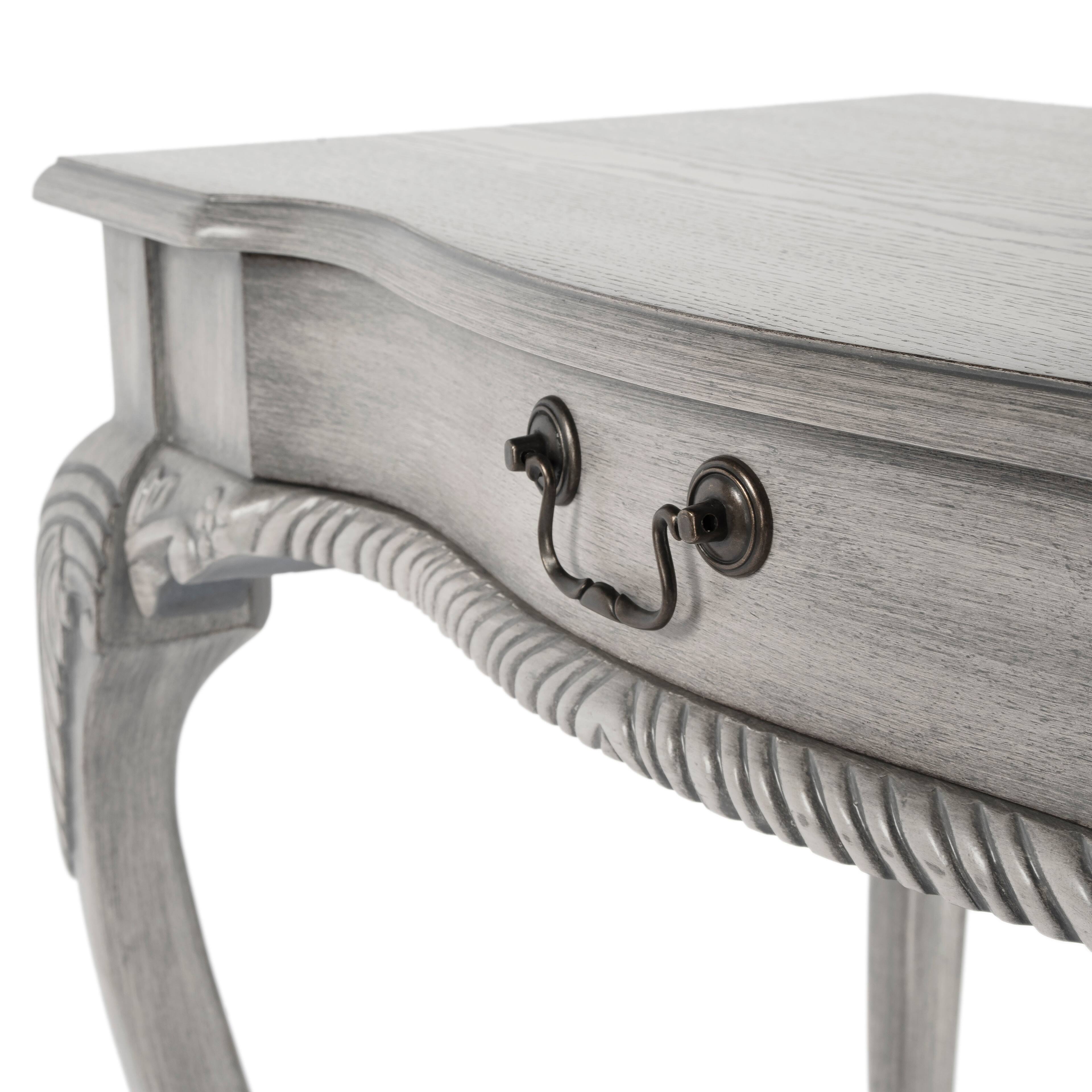 Alt View 7. Butler Specialty - Dupree 35 in. W Rectangular Wood 1 Drawer Traditional Writing Desk - Gray.
