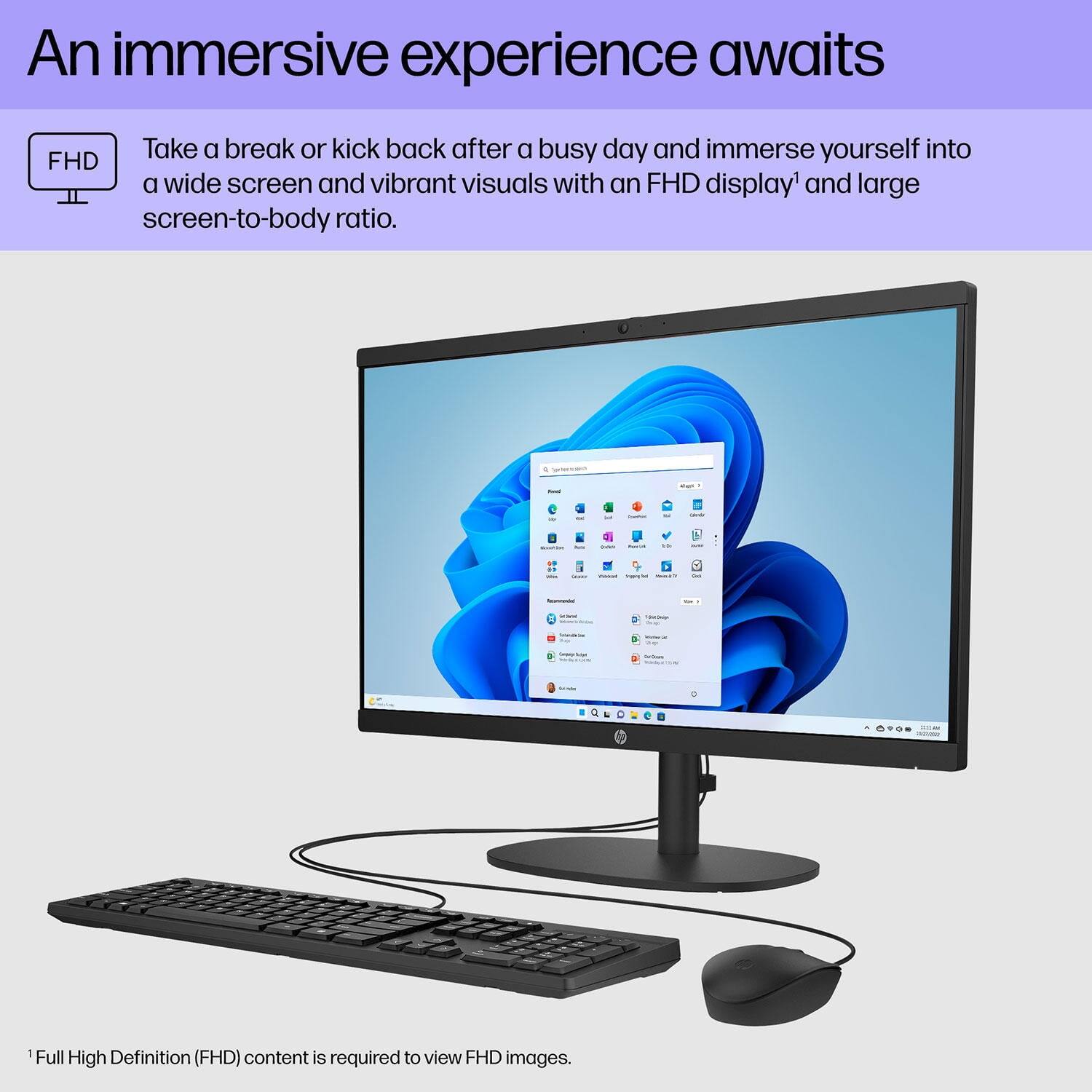 An immersive experience awaits

Take a break or kick back after a busy day and immerse yourself into a wide screen and vibrant visuals with an FHD display* and large screen-to-body ratio.

FHD

Full High Definition (FHD) content is required to view FHD images.