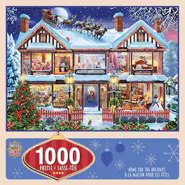MasterPieces - Home for the Holidays 1000 Piece Jigsaw Puzzle - Multi-Color