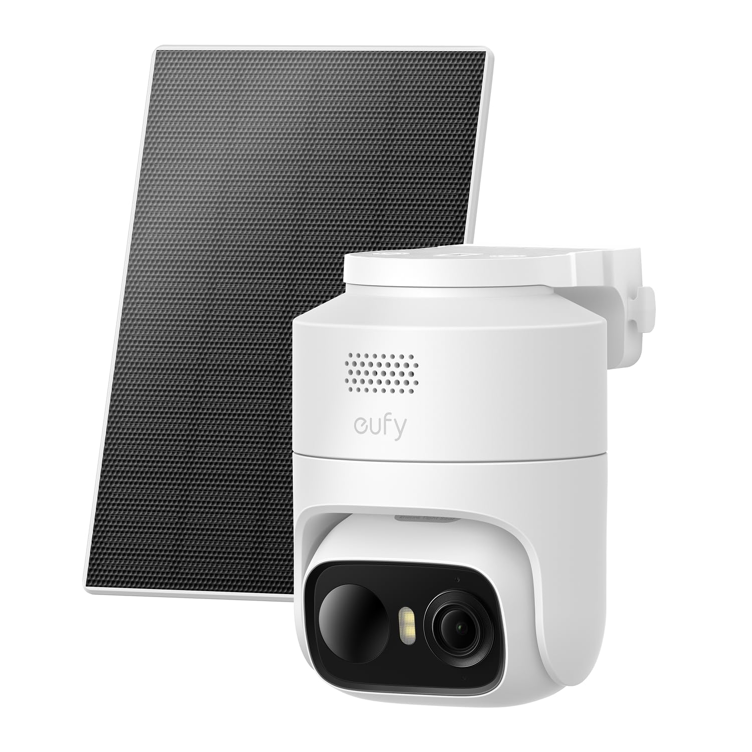 Front. eufy Security - eufyCam C37,Security Camera Wireless Outdoor,360 PTZ,AI Tracking&Detection, 2K Flexible Solar Camera,Color Night Vision.