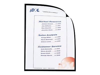 iDXL  
"solutions for excellence"

Market Research  
James Cown - ext 220  
Joe DiPetro - ext 221  
Ron Dourtot - ext 222  
Jennifer Kees - ext 223

Sales Analysis  
Gregg Mitche - ext 378  
Mark Roteman - ext 374  
Arlene Lowe - ext 375

Customer Service  
Vicki Burnette - ext 641  
Steve Arnold - ext 642  
Susan Snell - ext 648  
George Wynne - ext 649

iDXL  
1000 West Main Street  
Suite 400  
Fremont, CA 94538