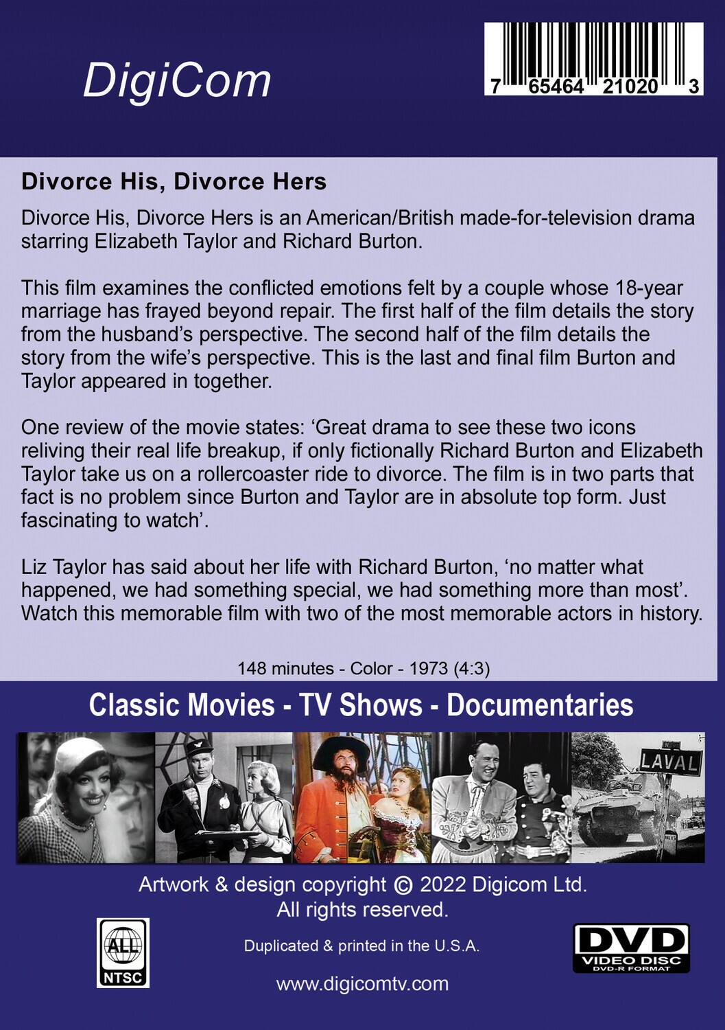 Alt View 1. Divorce His, Divorce Hers   - DVD.