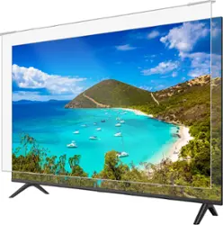 SaharaCase - ZeroDamage 85" TV Screen Protector - Clear Anti-Blue - Left_Zoom