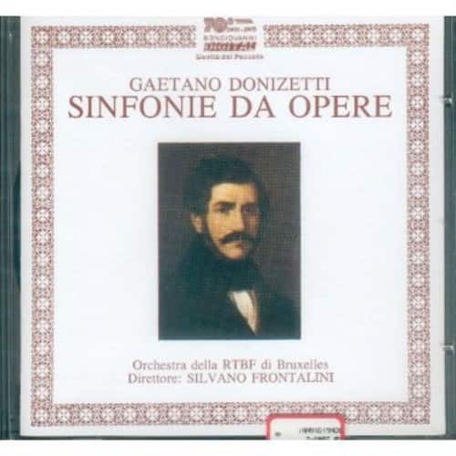 Gaetano Donizetti - Opera Overtures  - COMPACT DISCS