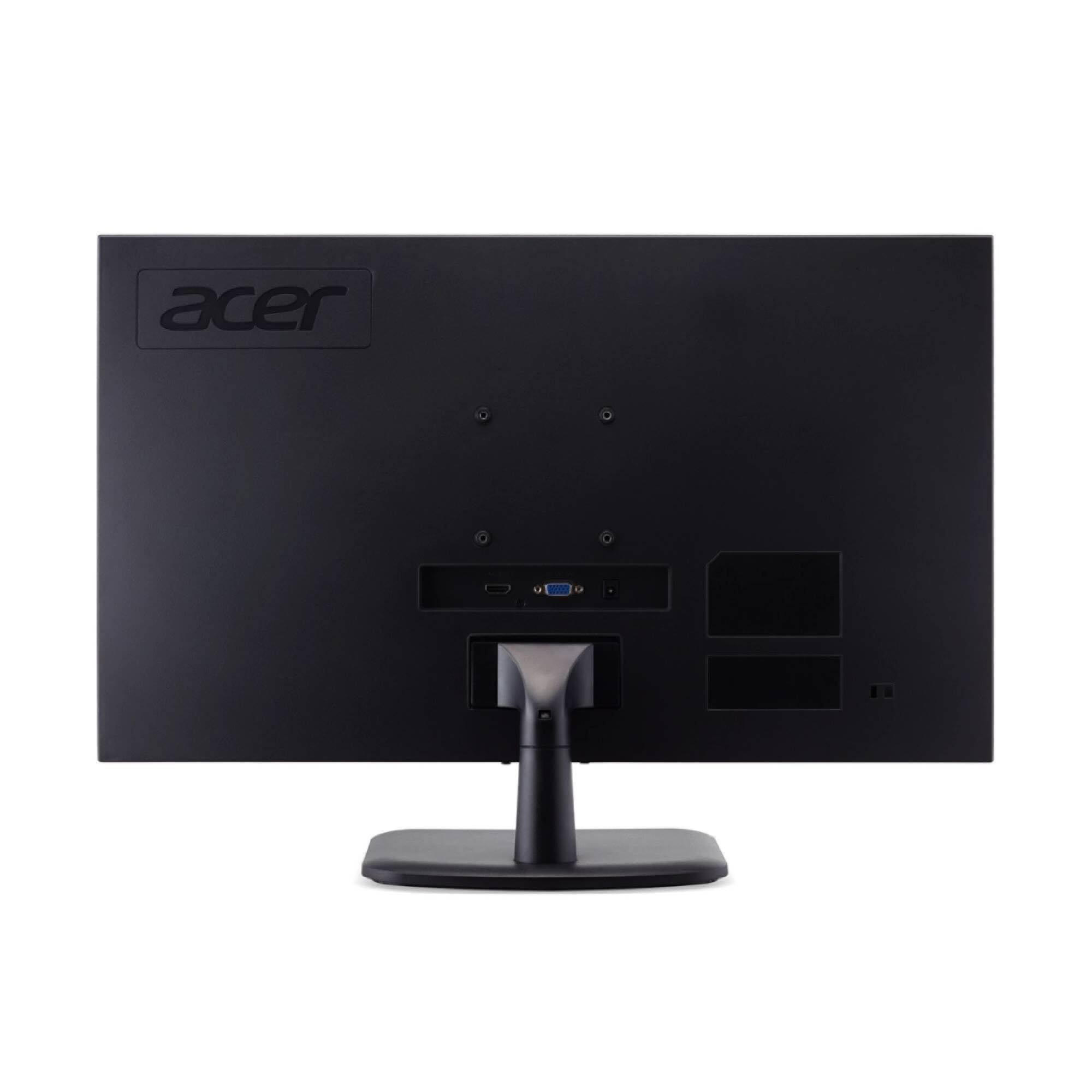 Back. Acer - 21.5" Widescreen LED Monitor 1920x1080 100Hz 250Nit HDMI VGA - Black.