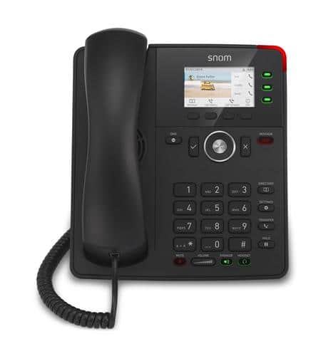 SNOM Technology - Snom D717 SIP Phone - Black