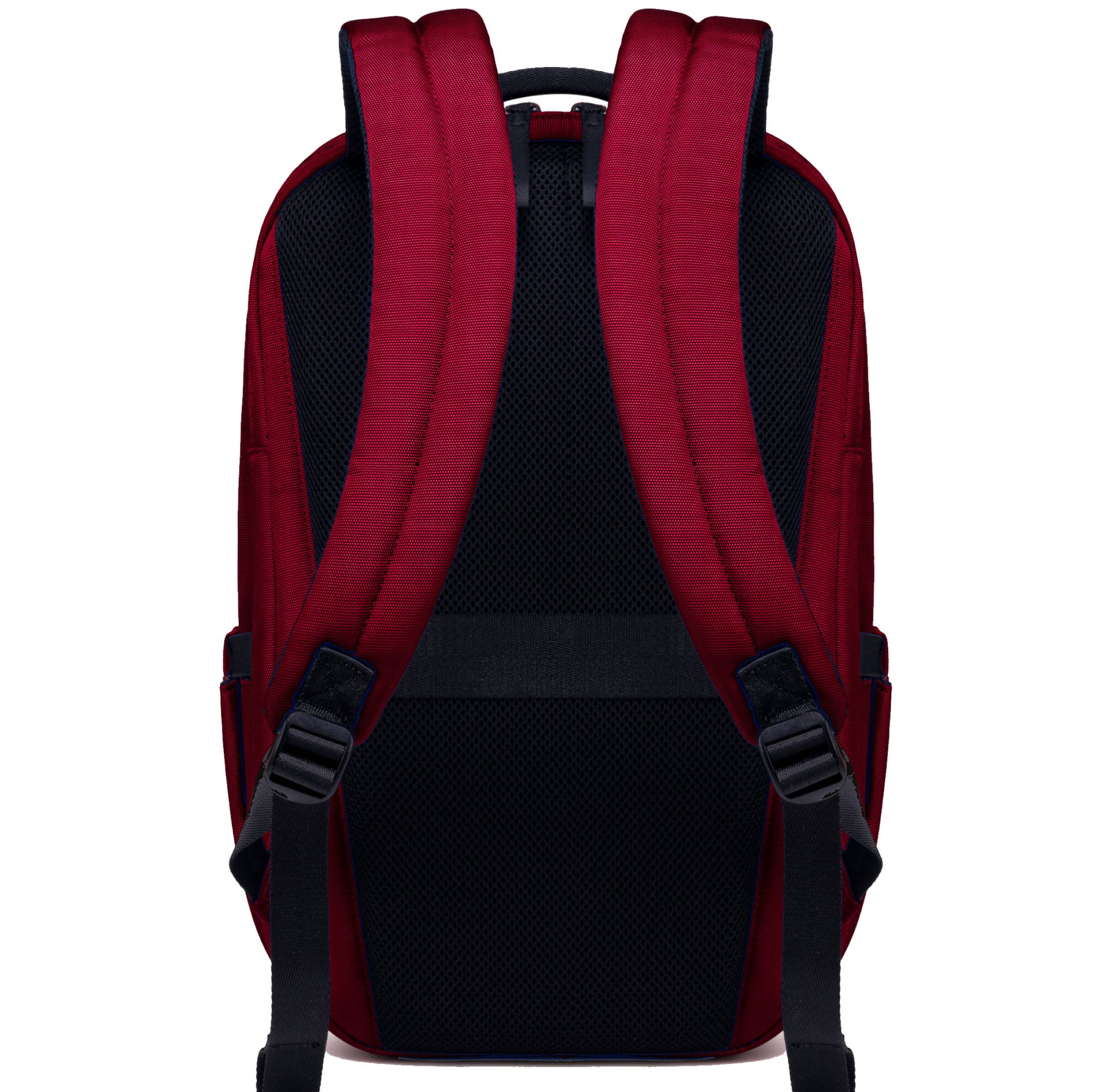 Alt View 7. Lux & Nyx - Lux & Nyx - Purpose Multi-compartment 16" Laptop Backpack - Crimson - Crimson.