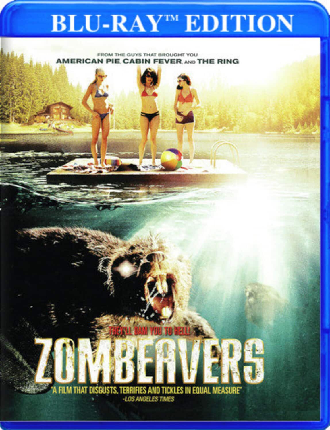 Front. Zombeavers   - BLU-RAY.