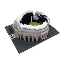Forever Collectibles - New York Yankees MLB BRXLZ Stadium 3515-Piece Building Block Set - Black